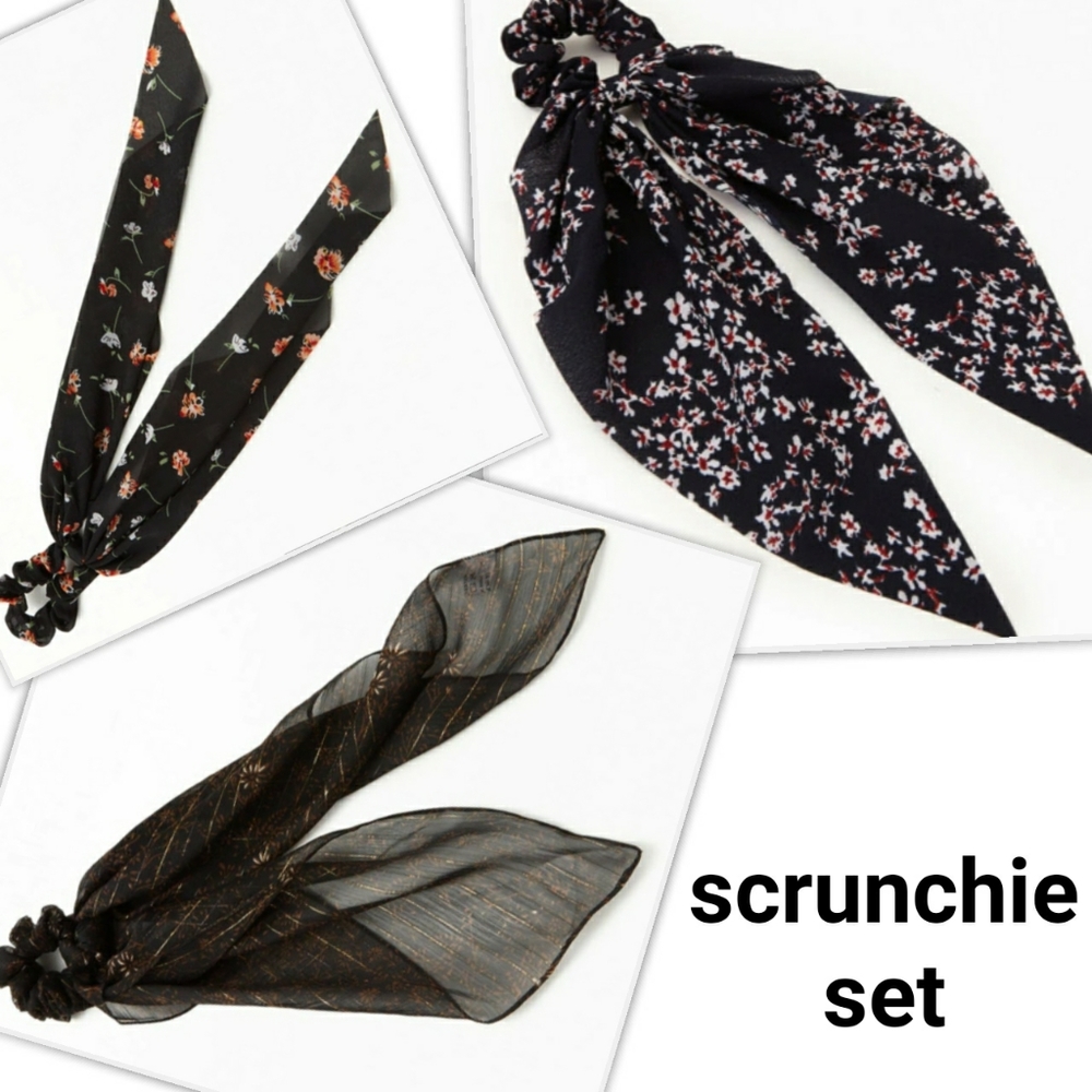 Pacsun scrunchie set